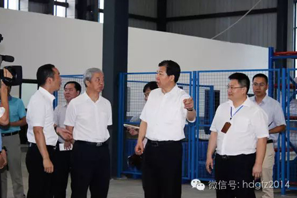 助力株洲新材料產(chǎn)業(yè)發(fā)展，省、市領(lǐng)導蒞臨宏大指導